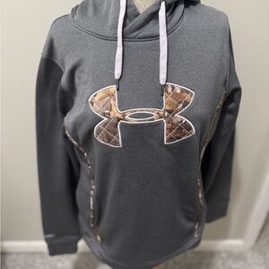 Under Armour Gray and Camo Hoodie